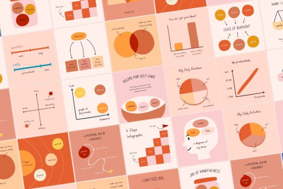 Boost Your Social Media Marketing with 20 Fun Handdrawn Infographic Kits