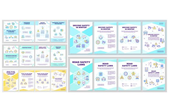 Driving Safety Brochure Template Set: A Comprehensive Guide