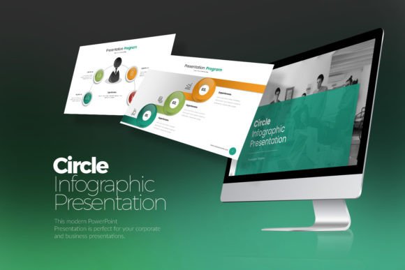 Enhance Presentations with Circle Infographic Keynote