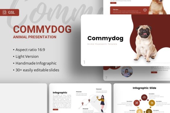 Google Slides Commydog: A Professional Presentation Template Analysis