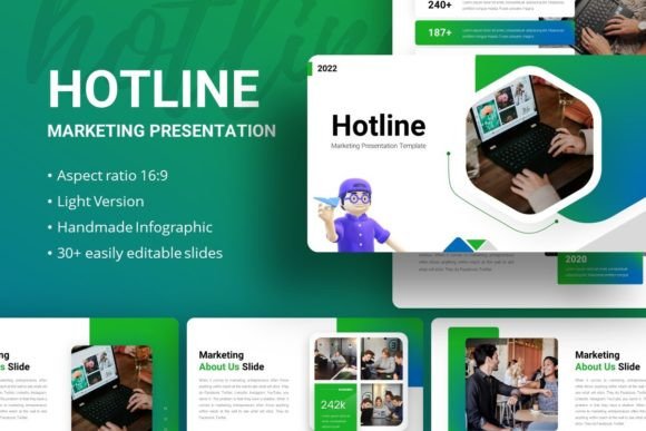 Hotline: A Versatile Marketing Presentation Template
