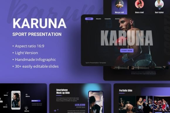 Introducing Boxer Karuna: A Versatile and Innovative Presentation Template