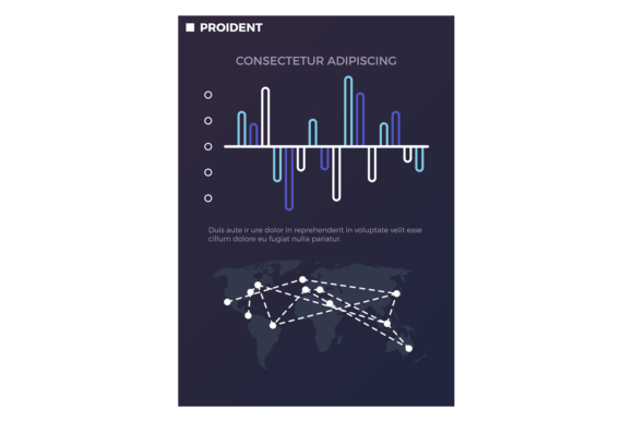Transform Data with Business Infographic Page Template