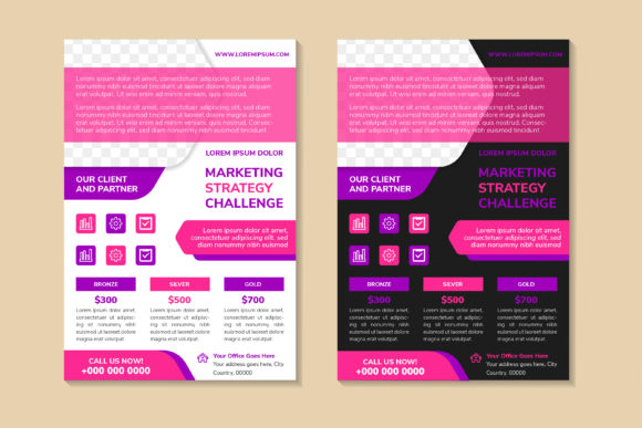 Unlocking Creativity with the Marketing Strategy Challenge Flyer Verti