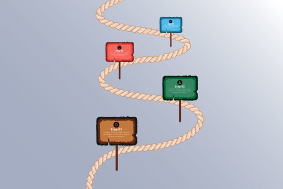 Your Guide to the Modern Rope Map Infographic Design